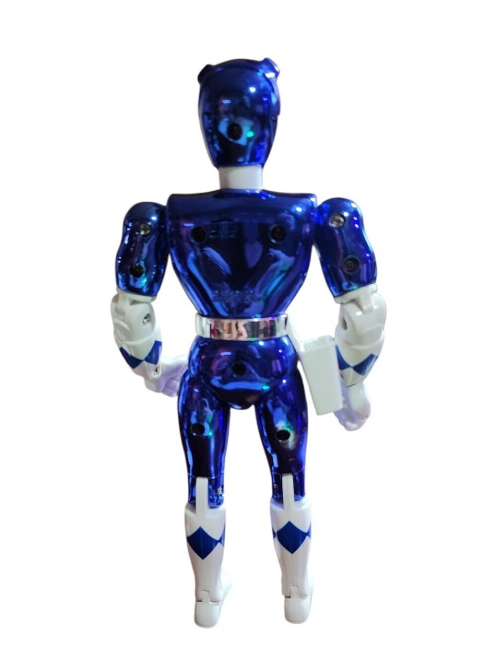 Blue Metallic Power Ranger Figurine - Picture 2 of 2